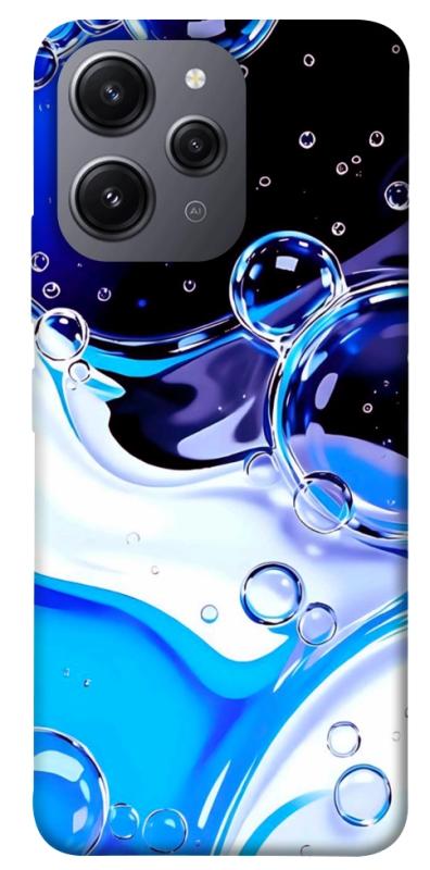 Чехол itsPrint Blue Bubbles для Xiaomi Redmi 12, паттерн, купить оптом с доставкой