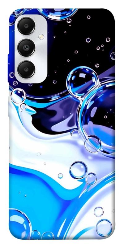 Чохол itsPrint Blue Bubbles для Samsung Galaxy A05s, паттерн, купити оптом з доставкою