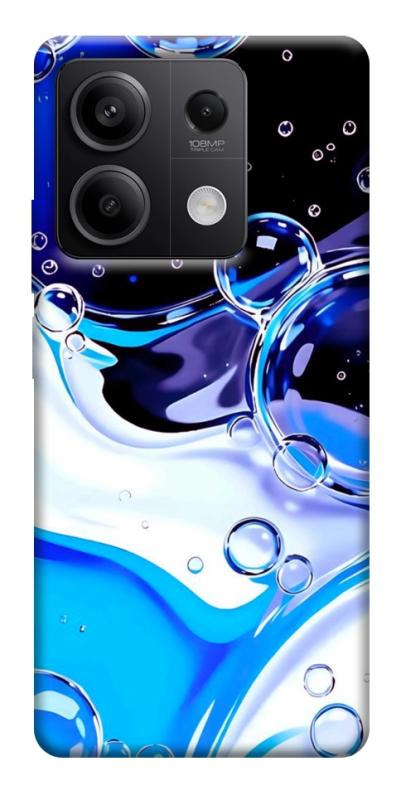 Чехол itsPrint Blue Bubbles для Xiaomi Redmi Note 13 5G, паттерн, купить оптом с доставкой