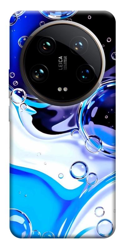 Чехол itsPrint Blue Bubbles для Xiaomi 14 Ultra, паттерн, купить оптом с доставкой