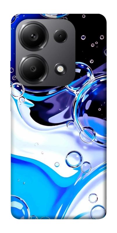 Чохол itsPrint Blue Bubbles для Xiaomi Poco X6, паттерн, купити оптом з доставкою