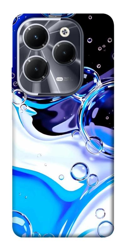 Чехол itsPrint Blue Bubbles для Infinix Hot 40, паттерн, купить оптом с доставкой