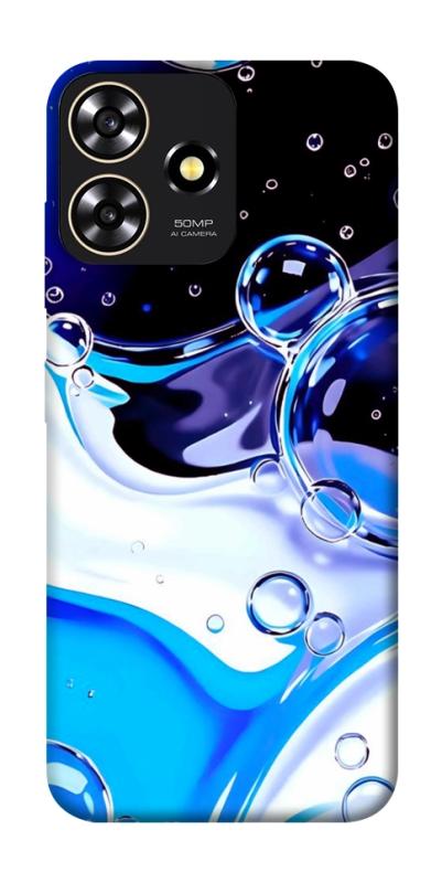 Чехол itsPrint Blue Bubbles для ZTE Blade A73 4G, паттерн, купить оптом с доставкой