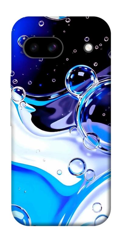 Чохол itsPrint Blue Bubbles для Google Pixel 8a, паттерн, купити оптом з доставкою