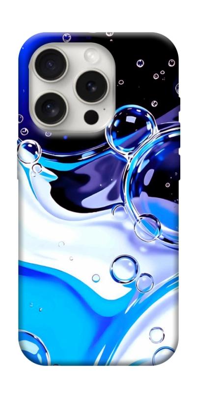 Чехол itsPrint Blue Bubbles для Apple iPhone 16 Pro Max (6.9"), паттерн, купить оптом с доставкой