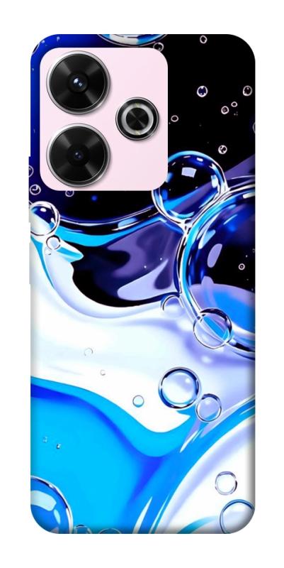 Чехол itsPrint Blue Bubbles для Xiaomi Redmi 13 4G / Poco M6 4G, паттерн, купить оптом с доставкой