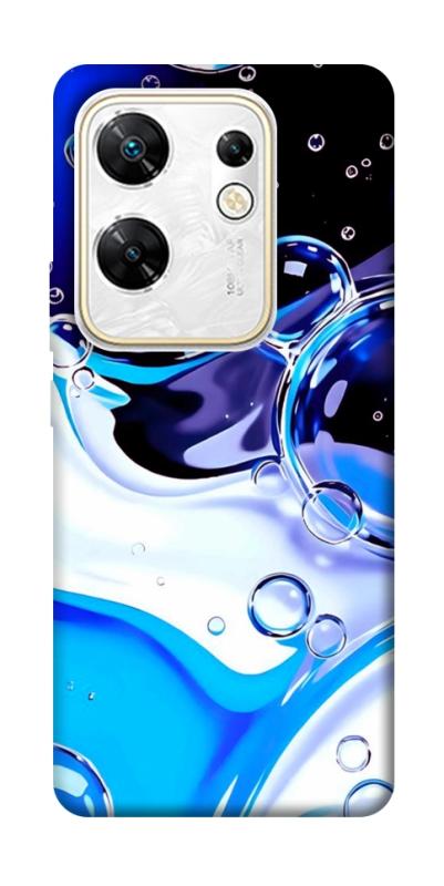 Чехол itsPrint Blue Bubbles для Infinix Zero 30 4G, паттерн, купить оптом с доставкой