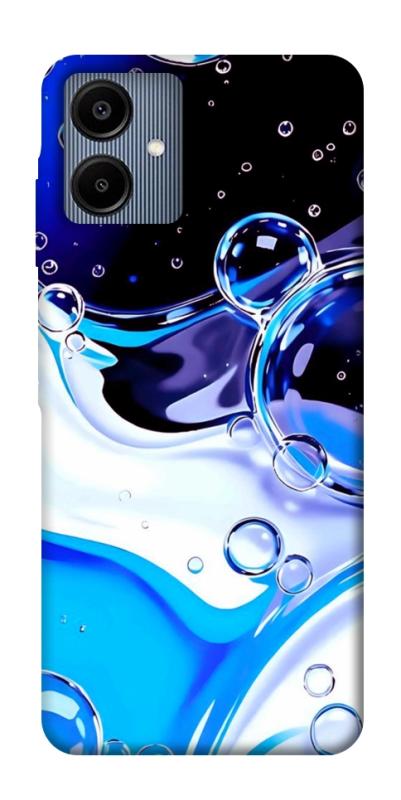 Чохол itsPrint Blue Bubbles для Samsung Galaxy A06, паттерн, купити оптом з доставкою