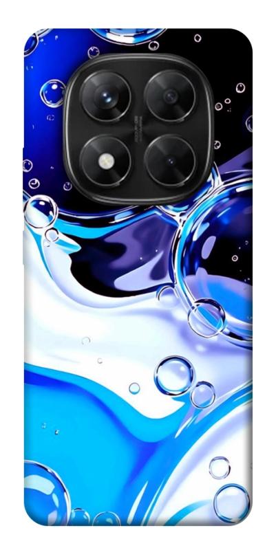 Чехол itsPrint Blue Bubbles для Xiaomi Redmi Note 14 Pro 5G, паттерн, купить оптом с доставкой