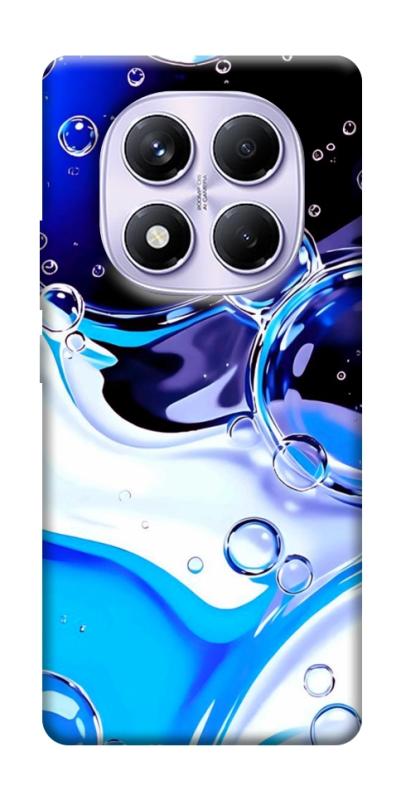 Чехол itsPrint Blue Bubbles для Xiaomi Redmi Note 14 Pro 4G, паттерн, купить оптом с доставкой
