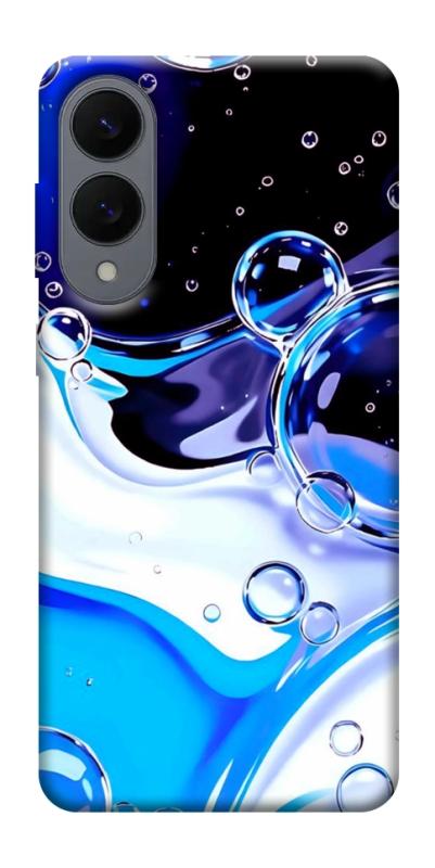 Чехол itsPrint Blue Bubbles для Samsung Galaxy S25 Edge, паттерн, купить оптом с доставкой