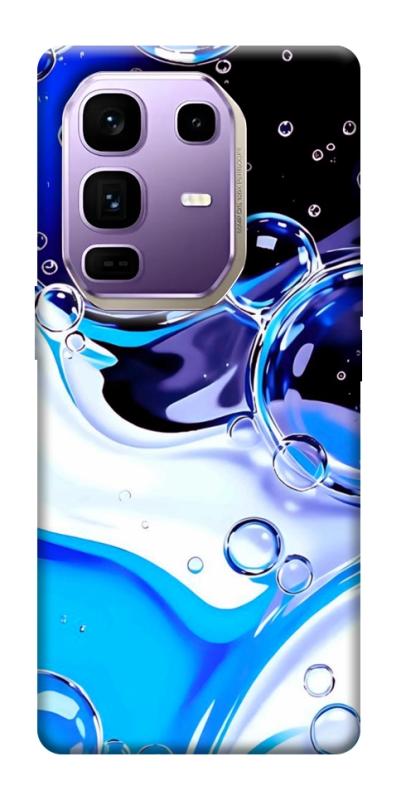 Чехол itsPrint Blue Bubbles для Infinix Note 50 Pro+, паттерн, купить оптом с доставкой