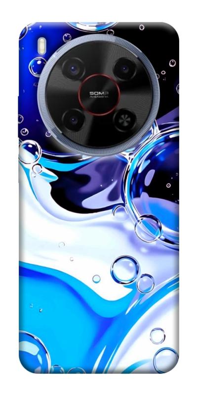Чехол itsPrint Blue Bubbles для ZTE Nubia V70 Max, паттерн, купить оптом с доставкой