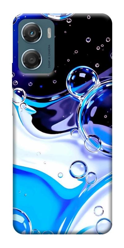 Чехол itsPrint Blue Bubbles для Motorola Moto G06, паттерн, купить оптом с доставкой