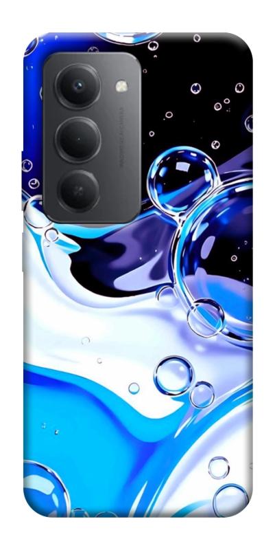 Чехол itsPrint Blue Bubbles для Xiaomi Redmi 15 (Global), паттерн, купить оптом с доставкой