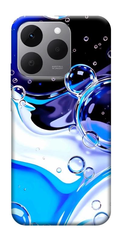 Чехол itsPrint Blue Bubbles для Realme 15T, паттерн, купить оптом с доставкой