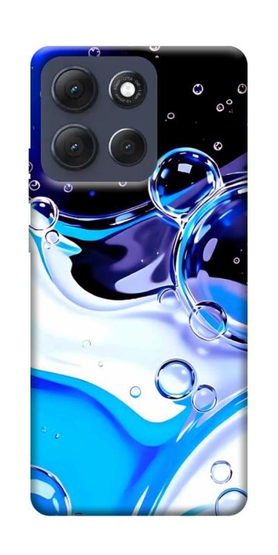 Чохол itsPrint Blue Bubbles для Motorola Moto G86 Power, паттерн, купити оптом з доставкою