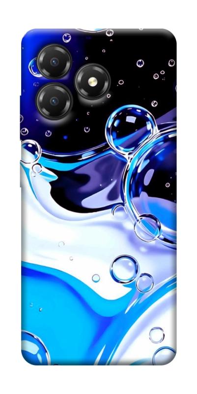 Чохол itsPrint Blue Bubbles для ZTE Blade A36, паттерн, купити оптом з доставкою