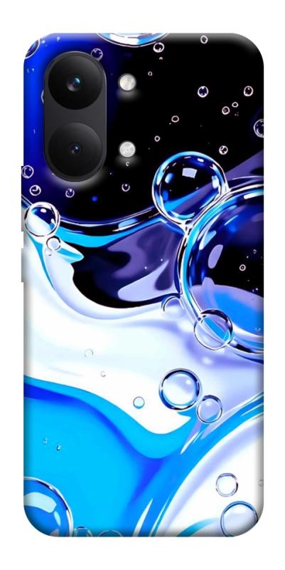 Чехол itsPrint Blue Bubbles для Xiaomi Poco X8 Pro Max, паттерн, купить оптом с доставкой