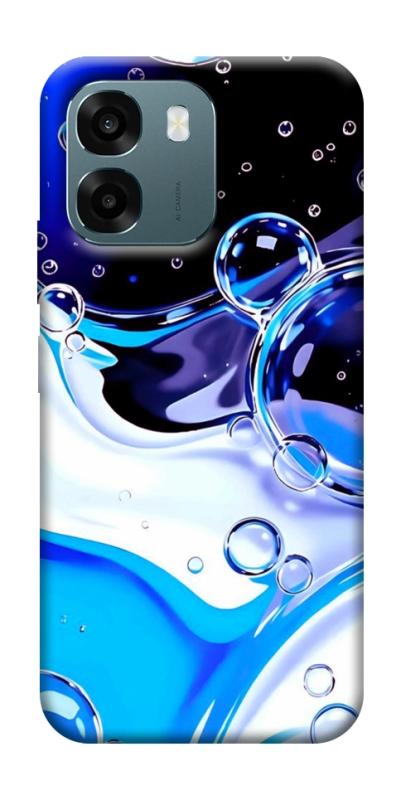 Чехол itsPrint Blue Bubbles для Oppo A6, паттерн, купить оптом с доставкой