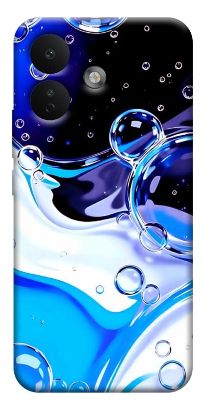Чехол itsPrint Blue Bubbles для Xiaomi Redmi Note 17 Pro, паттерн, купить оптом с доставкой