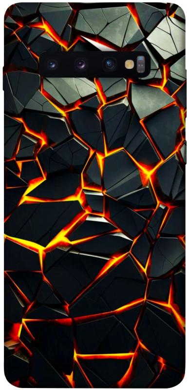 Чехол itsPrint Lava для Samsung Galaxy S10+, паттерн, купить оптом с доставкой