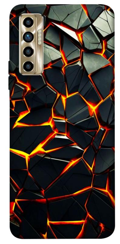 Чехол itsPrint Lava для TECNO Camon 17P, паттерн, купить оптом с доставкой