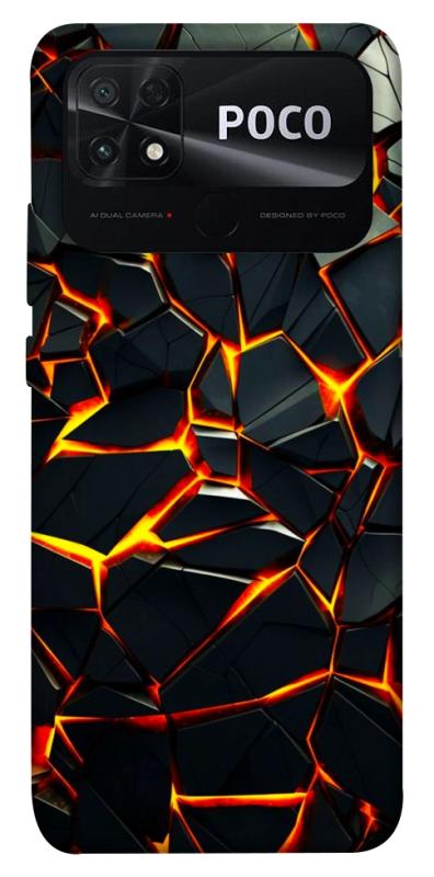 Чехол itsPrint Lava для Xiaomi Poco C40, паттерн, купить оптом с доставкой