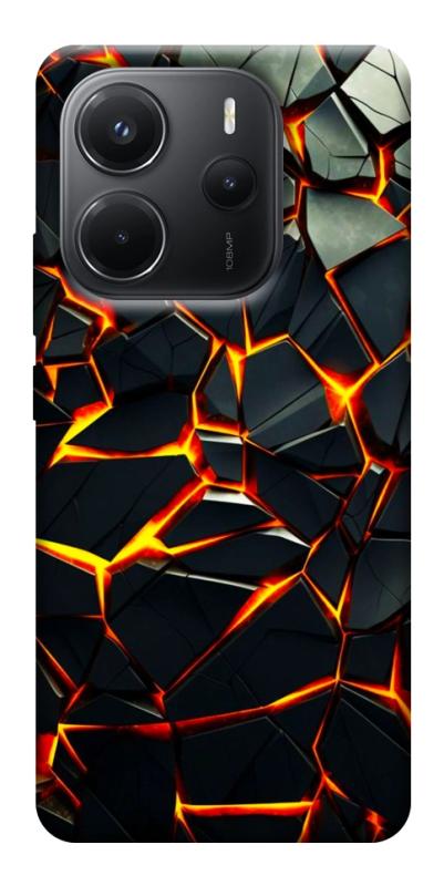 Чехол itsPrint Lava для Xiaomi Redmi Note 14 4G (Int. version), паттерн, купить оптом с доставкой