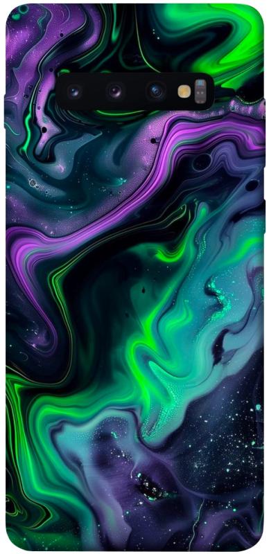 Чехол itsPrint Neon Fuel для Samsung Galaxy S10+, паттерн, купить оптом с доставкой