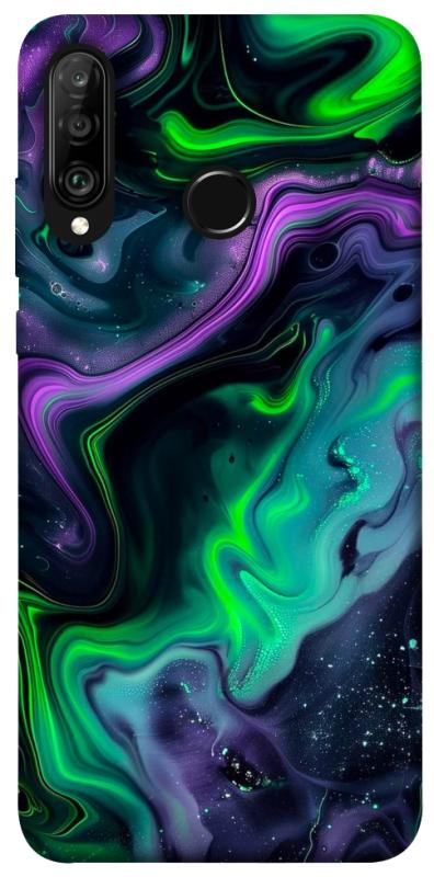 Чехол itsPrint Neon Fuel для Huawei P30 lite, паттерн, купить оптом с доставкой