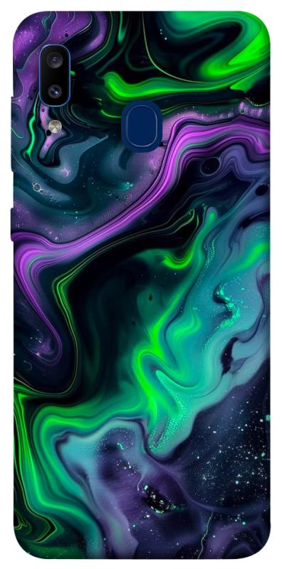 Чехол itsPrint Neon Fuel для Samsung Galaxy A20 / A30, паттерн, купить оптом с доставкой