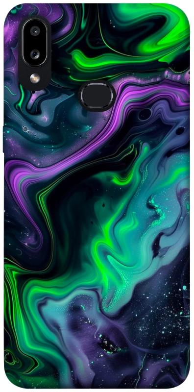 Чехол itsPrint Neon Fuel для Samsung Galaxy A10s, паттерн, купить оптом с доставкой
