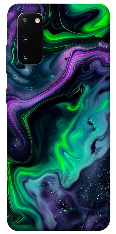 Чехол itsPrint Neon Fuel для Samsung Galaxy S20, паттерн, купить оптом с доставкой