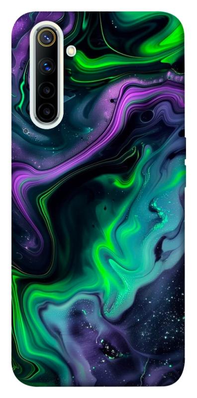 Чехол itsPrint Neon Fuel для Realme 6, паттерн, купить оптом с доставкой