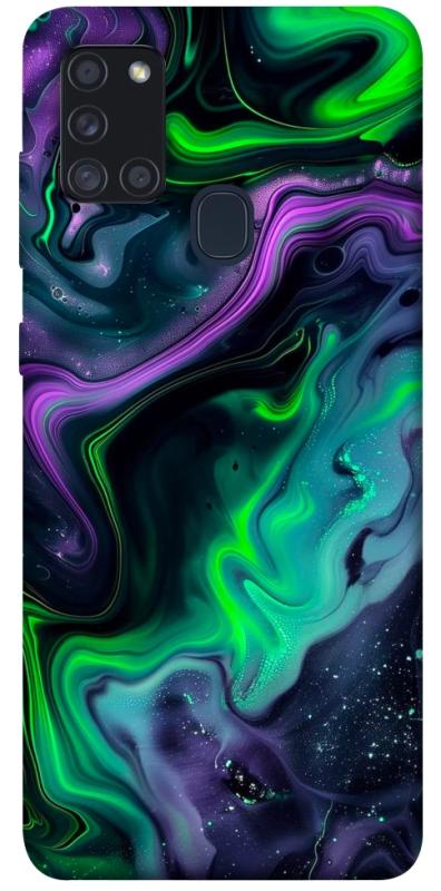 Чехол itsPrint Neon Fuel для Samsung Galaxy A21s, паттерн, купить оптом с доставкой