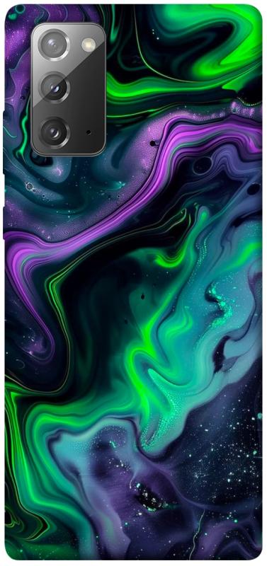 Чехол itsPrint Neon Fuel для Samsung Galaxy Note 20, паттерн, купить оптом с доставкой