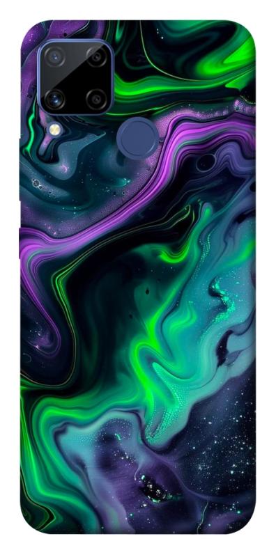 Чехол itsPrint Neon Fuel для Realme C15, паттерн, купить оптом с доставкой