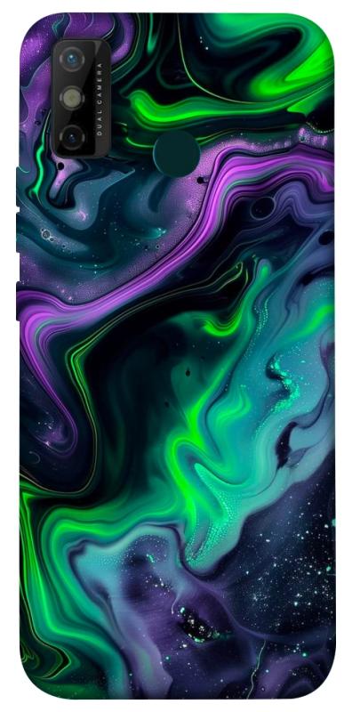 Чехол itsPrint Neon Fuel для TECNO Spark 6 Go, паттерн, купить оптом с доставкой