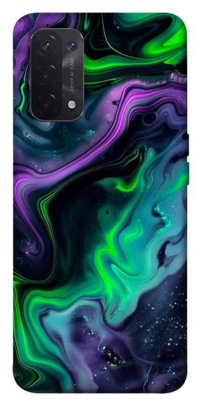 Чехол itsPrint Neon Fuel для Oppo A54 4G, паттерн, купить оптом с доставкой