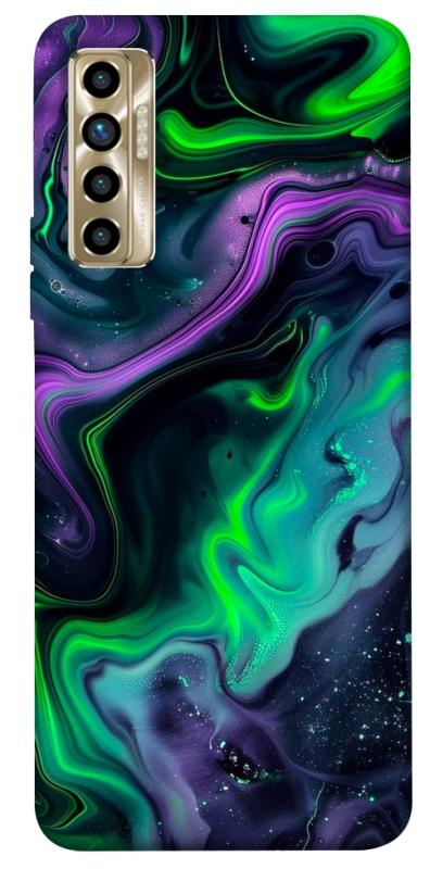 Чехол itsPrint Neon Fuel для TECNO Camon 17P, паттерн, купить оптом с доставкой