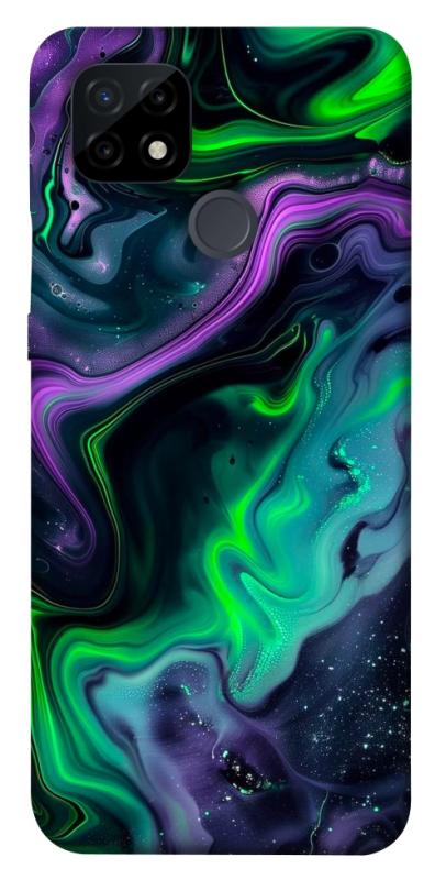 Чехол itsPrint Neon Fuel для Realme C21, паттерн, купить оптом с доставкой