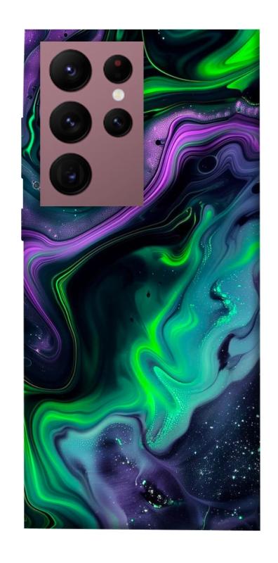 Чехол itsPrint Neon Fuel для Samsung Galaxy S22 Ultra, паттерн, купить оптом с доставкой