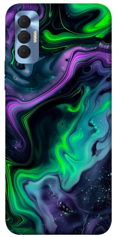 Чехол itsPrint Neon Fuel для TECNO Spark 8P, паттерн, купить оптом с доставкой