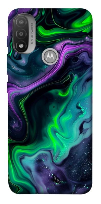 Чехол itsPrint Neon Fuel для Motorola Moto E20, паттерн, купить оптом с доставкой