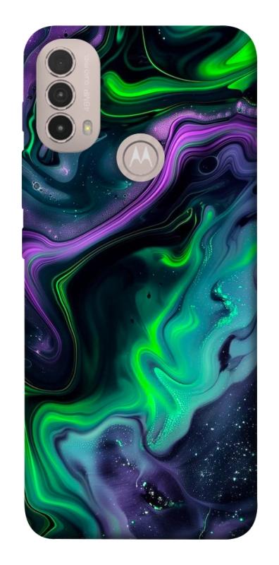 Чехол itsPrint Neon Fuel для Motorola Moto E40, паттерн, купить оптом с доставкой