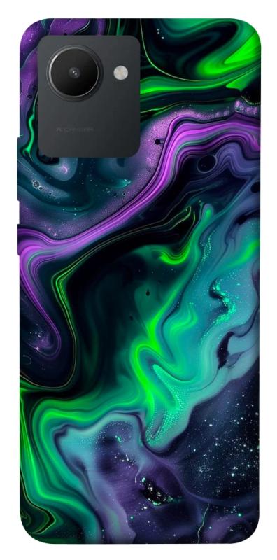 Чехол itsPrint Neon Fuel для Realme C30, паттерн, купить оптом с доставкой