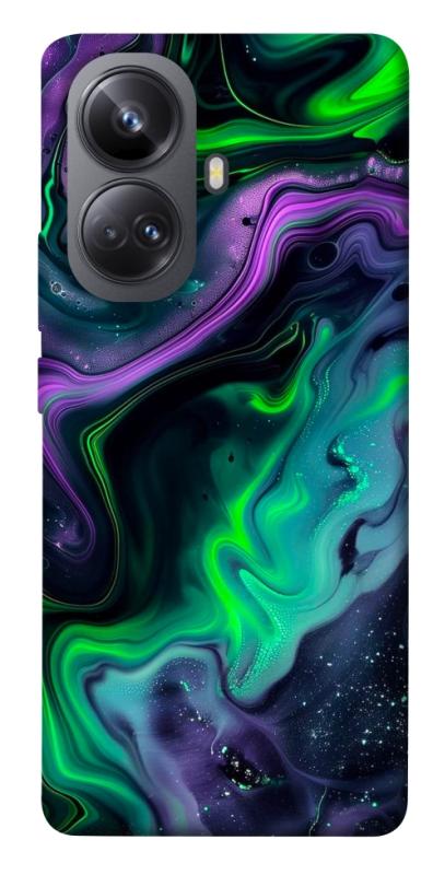 Чехол itsPrint Neon Fuel для Realme 10 Pro+, паттерн, купить оптом с доставкой