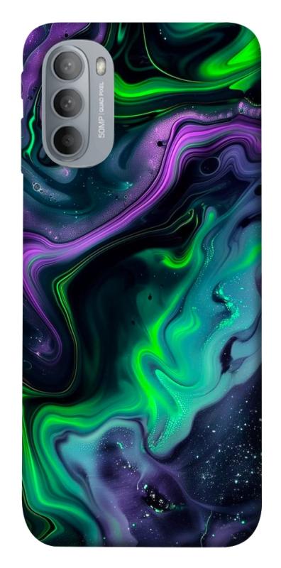 Чехол itsPrint Neon Fuel для Motorola Moto G31, паттерн, купить оптом с доставкой