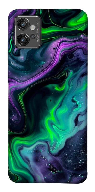 Чехол itsPrint Neon Fuel для Motorola Moto G32, паттерн, купить оптом с доставкой